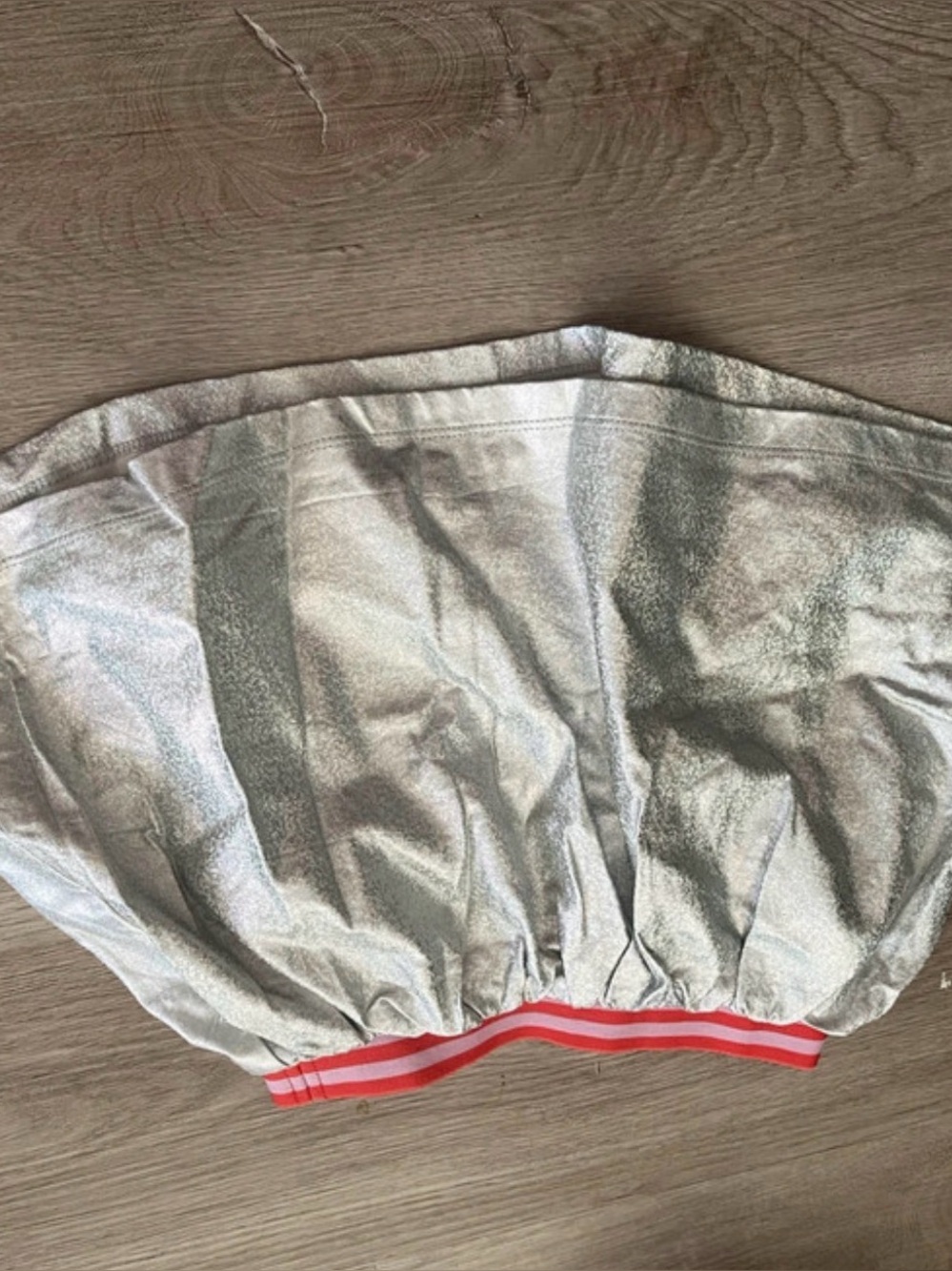 Mini boden skirt silver